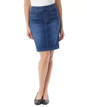 Women's Pull-On Denim Pencil Skirt