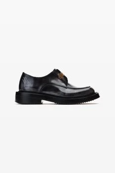 Black & Grey Leather Dixon Derby