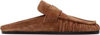 Jil Sander | Tan Moc Toe Loafers