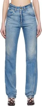 MAISON MARGIELA | Blue Straight-Leg Jeans