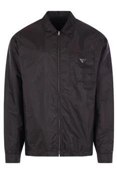 Prada | Prada Triangle-Logo Zipped Shirt