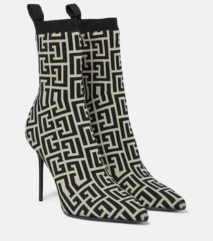 Balmain | Skye printed sock boots