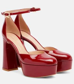 Gianvito Rossi | Hilary 100 patent leather platform pumps