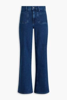 FRAME Le Slim Palazzo high-rise wide-leg jeans