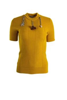 Prada | Prada Charm-Embellishment Knitted Top