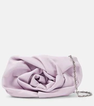 Burberry | Rose leather clutch