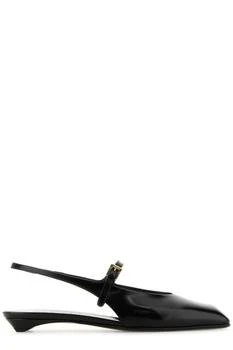 Prada | Prada Square-Toe Slingback Ballerina Shoes