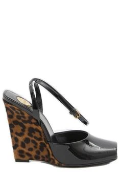 Yves Saint Laurent | Saint Laurent La Scandale Wedge Sandals
