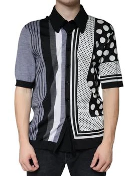 Dolce & Gabbana | Polka Dot Colla Polo Men's T-shirt