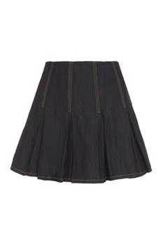 Bottega Veneta | Bottega Veneta Pleated Mini Skirt