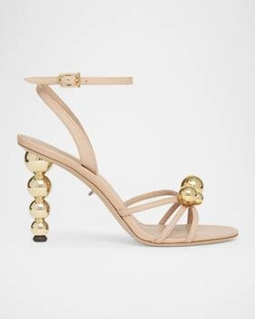 Salvatore Ferragamo | Karina Strappy Spheres Ankle-Strap Sandals