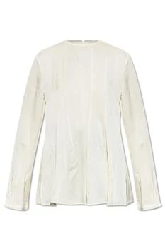 Jil Sander | Jil Sander Envers Satin Crewneck Top