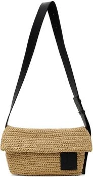 Jil Sander | Beige Crochet Utility Bag
