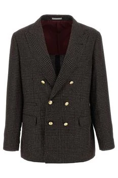 Brunello Cucinelli | Brunello Cucinelli Prince Of Wales Blazer