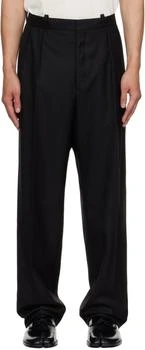 MAISON MARGIELA | Black Virgin Wool Trousers