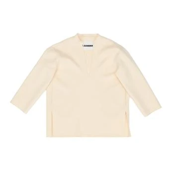 Jil Sander | Jil Sander Long-Sleeved V-Neck Top