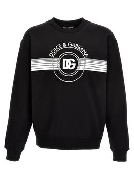 Dolce & Gabbana | Dolce & Gabbana Logo Printed Crewneck Sweatshirt