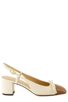 Valentino | Valentino Valet du Roi Bow Detailed Slingback Pumps