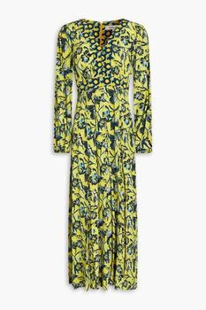 Diane von Furstenberg Anjali floral-print crepe de chine midi dress