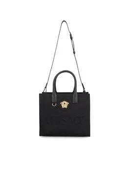 Versace | Versace Medusa Logo Embossed Tote Bag