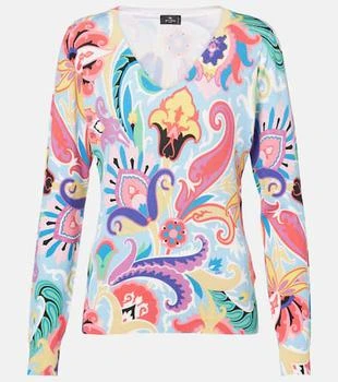 ETRO | Paisley silk-blend sweater
