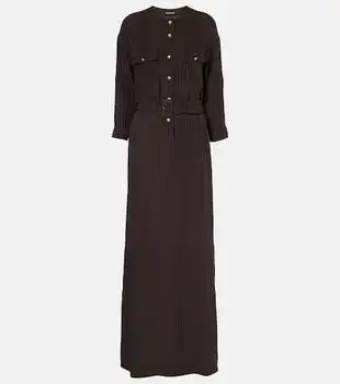 Tom Ford | Striped belted shirt dress