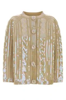 Valentino | Valentino Embellished Button-Up Cardigan