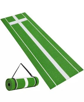 Mecale 10 x 3 Ft Softball Pitching Mat with Non-Slip Backing