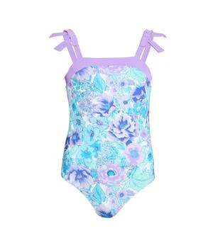 Janie and Jack Tie Onepiece Swim (Toddler/Little Kid/Big Kid)