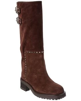 Jimmy Choo | Brooklyn 90 Suede Long Boot