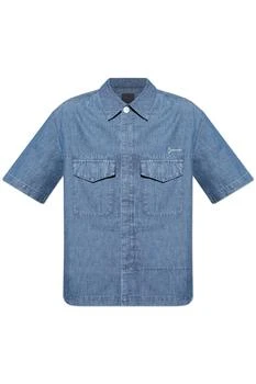 Givenchy | Givenchy Logo Embroidered Short-Sleeve Shirt