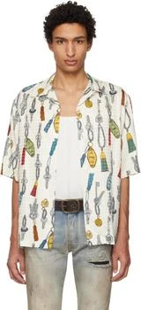 AMIRI | Off-White Keys Camp Shirt