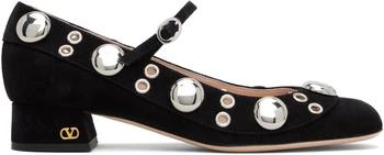 Valentino | Black Nellcôte Mary-Jane Heels