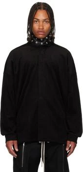Rick Owens | Black Concordians Jumbo Faun Shirt