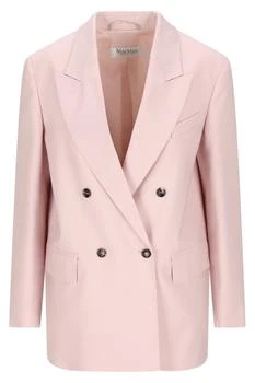 Max Mara | Max Mara Double-Breasted Long-Sleeved Jacket