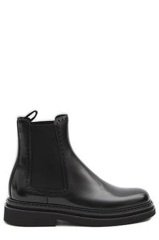 Dolce 
Gabbana | Dolce 
Gabbana Round Toe Ankle Boots