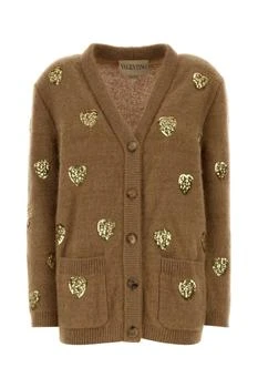 Valentino | Valentino Embroidered Knitted Cardigan
