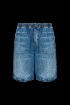 Versace | Versace Elastic Waist Denim Shorts