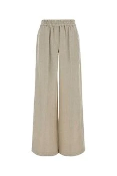 Brunello Cucinelli | Brunello Cucinelli Elastic Waist Wide-Leg Pants