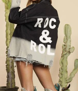 Blue Buttercup - Distressed Rock And Roll Jacket