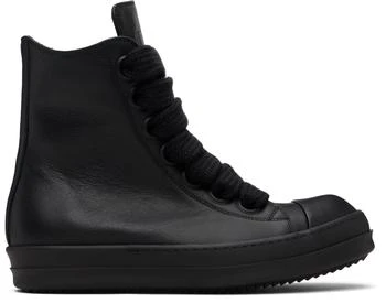 Rick Owens | Black Temple Jumbolace Sneaks Sneakers