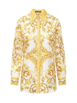Dolce & Gabbana | Dolce & Gabbana Majolica Printed Twill Shirt