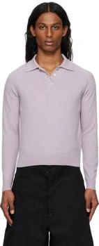 MAISON MARGIELA | Purple Wool Polo