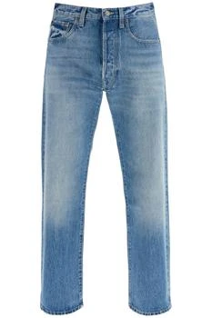 Valentino | Valentino Garavani Logo Patch Straight Leg Jeans