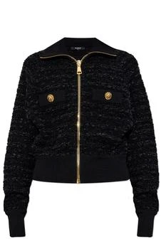 Balmain | Balmain Tweed Bomber Jacket
