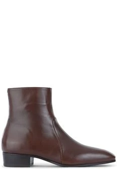 Valentino | Valentino	Pat VLogo Signature Block Heel Boots