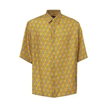 Fendi | Silk Shortsleeve Men's Shirt