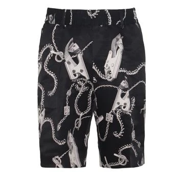 Burberry | Burberry Chain Link-Printed Knee-Length Shorts