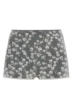 Fendi | Fendi Floral Motif Lace Shorts