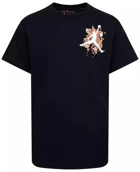 Big Girls Jumpman Floral Graphic Short-Sleeve T-Shirt